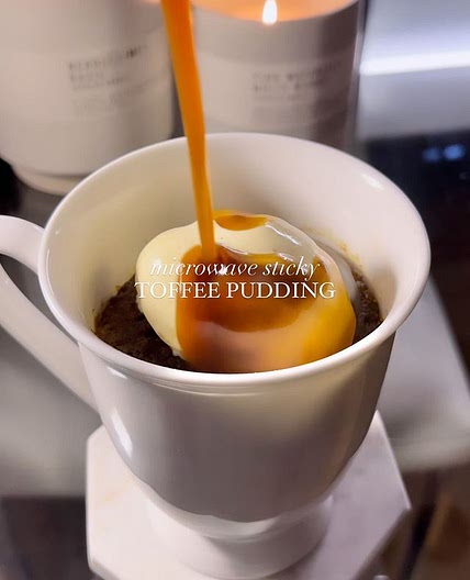 Microwave Sticky Toffee Pudding