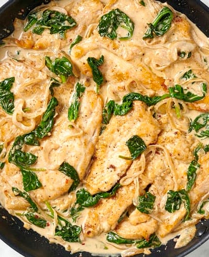 Creamy Spinach Chicken