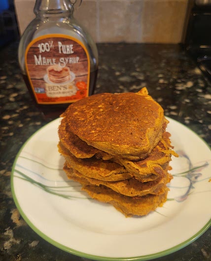 Pumpkin Protein Pancakes