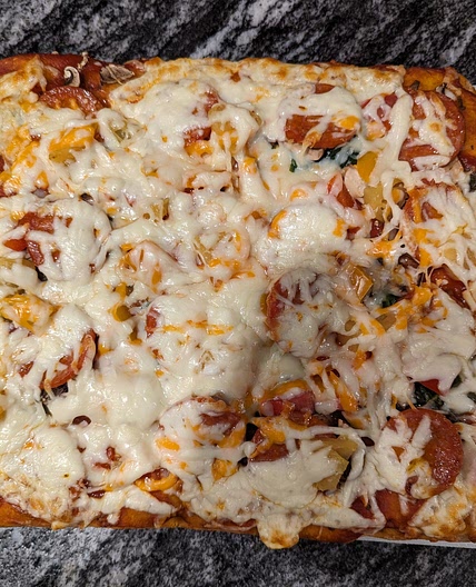 HOMEMADE PIZZA