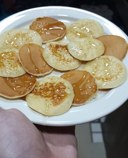 ‏Delicious Honey Pancakes