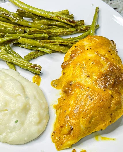 Sheet Pan Honey Mustard Chicken