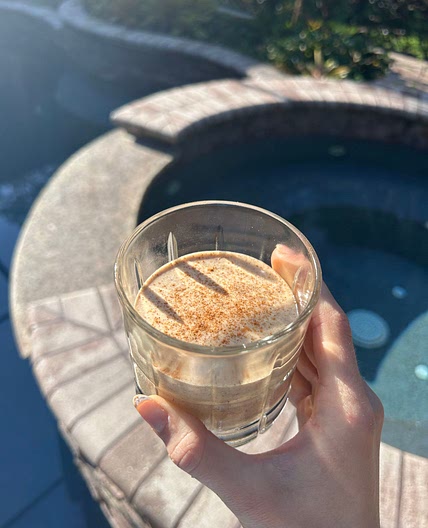 Peach Cobbler Smoothie