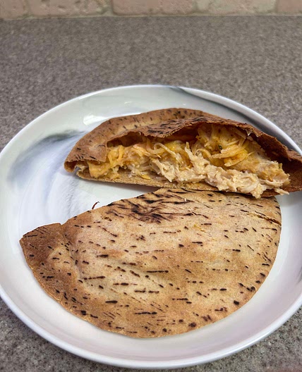 Macro-Friendly Buffalo Chicken Quesadilla  