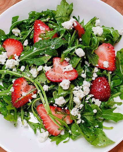 Arugula Strawberry Salad