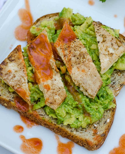 Tofu Avocado Toast