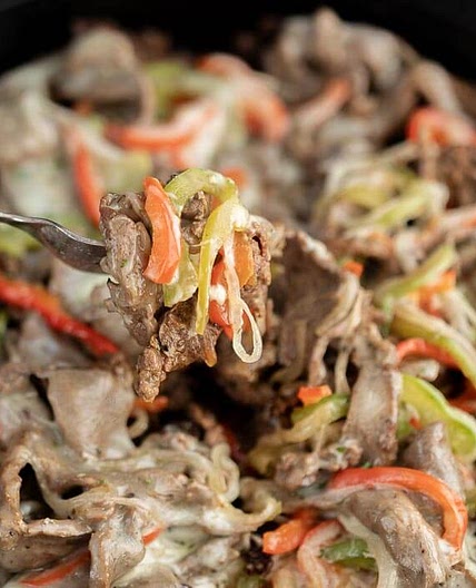 Keto Philly Cheese Steak Skillet Dinner
