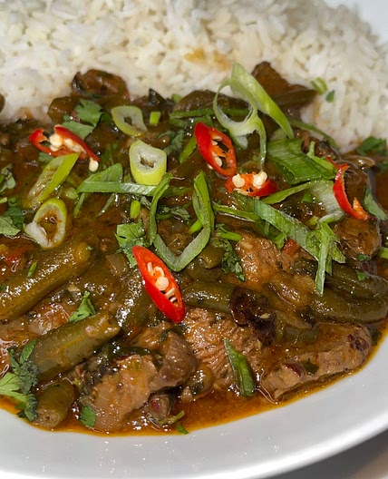 Thai Red Rump Steak Curry