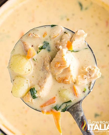 Chicken and Gnocchi Soup (Olive Garden Copycat)