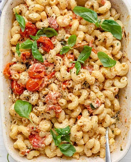 Baked feta pasta