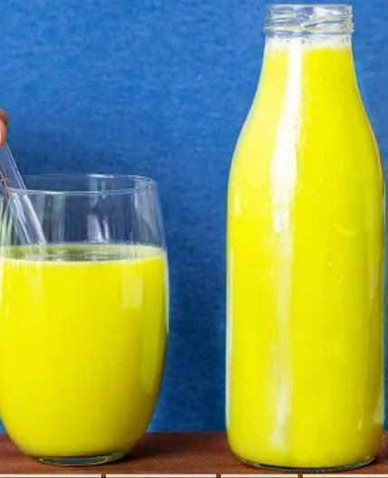 Lemon mink drink