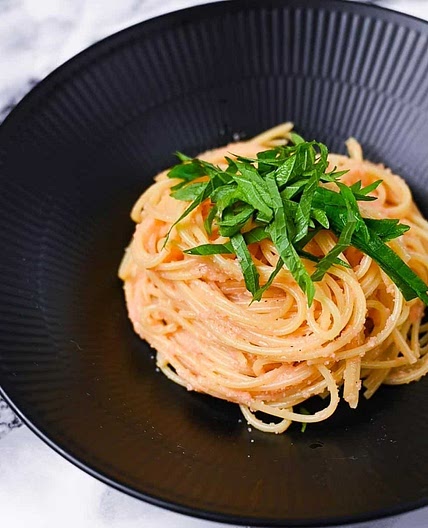Mentaiko Pasta (Cod Roe Spaghetti)
