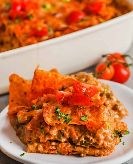 Layered Doritos Casserole