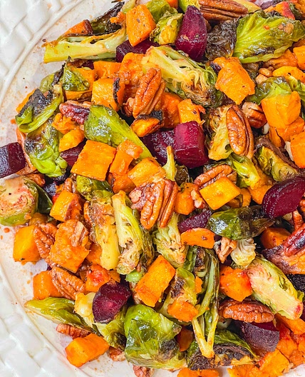 Fall Roasted Veggie Salad