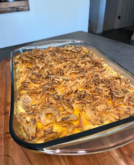 French Onion Chicken & Rice Casserole