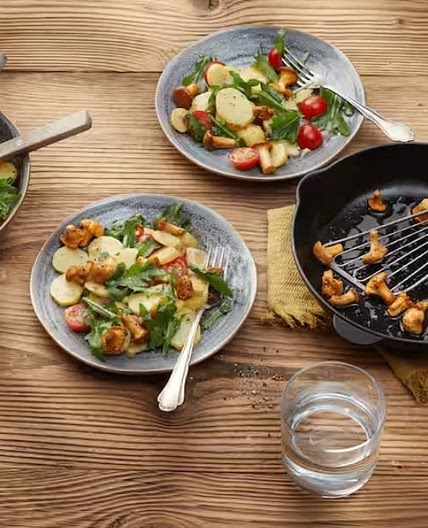 Kartoffel-Pfifferling-Salat