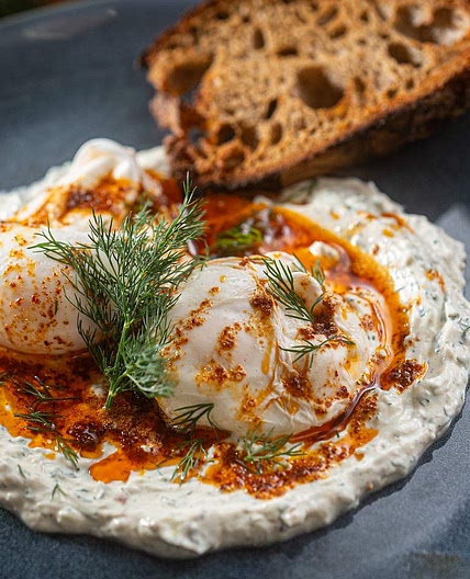 Turkish Eggs - Easy Meals with Video Recipes by Chef Joel Mielle
