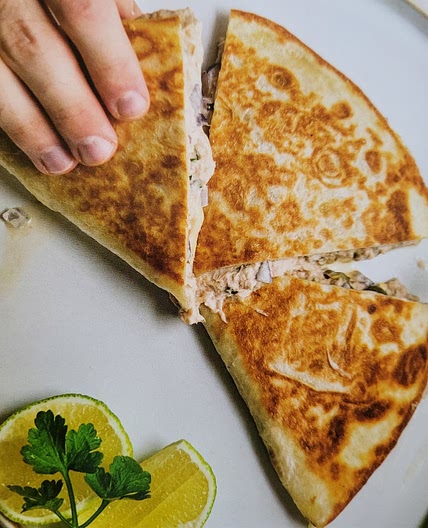 Tuna Melt Quesadilla
