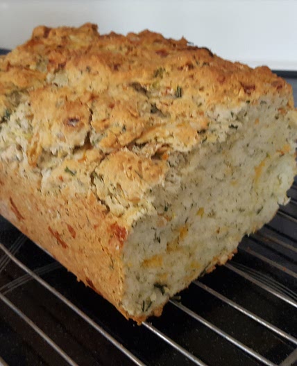 Zucchini Cheddar Bread