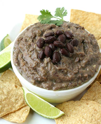 Creamy Black Bean Avocado Dip