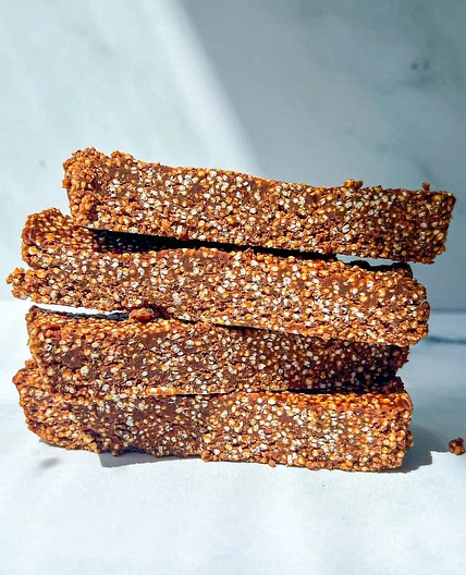 Crunchy Quinoa Snack Bars