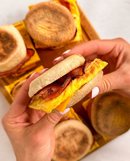 English Muffin Breakfast Sandwich