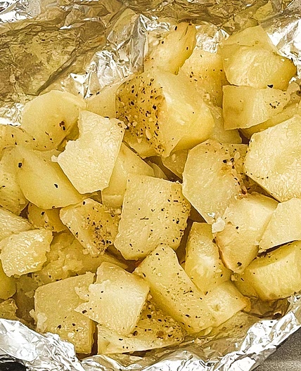 Potatoes on the Grill -