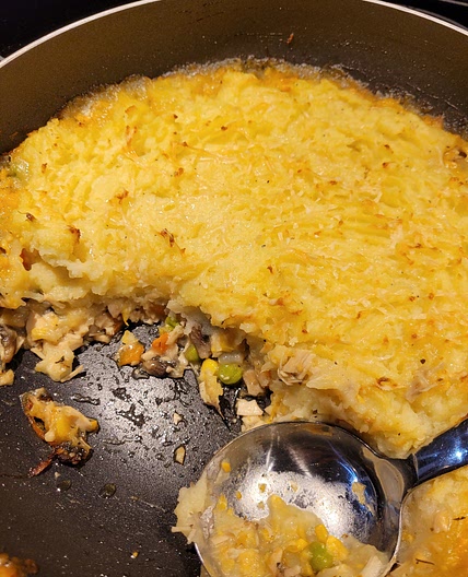 Pâté chinois au poulet