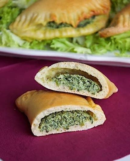 Piroshki aux épinards