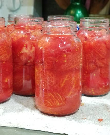 Canning Tomatoes - Cheryl's Recipe