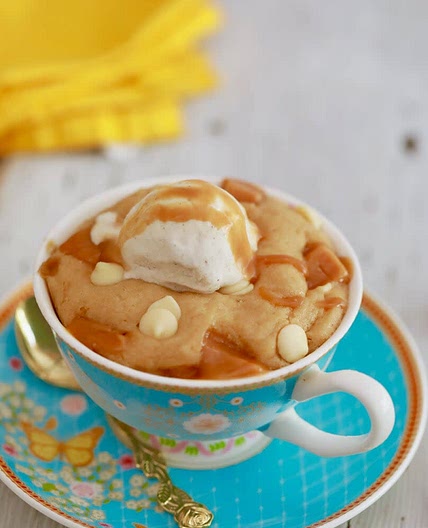 Microwave Mug Blondie Recipe
