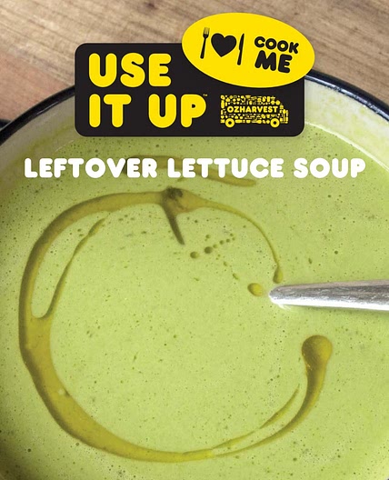 Use It Up - Lettuce Soup