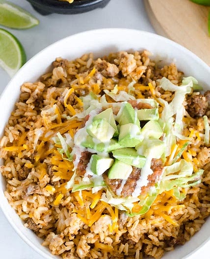 Taco Rice Bowl