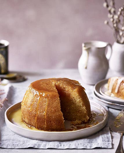 Classic steamed treacle pudding