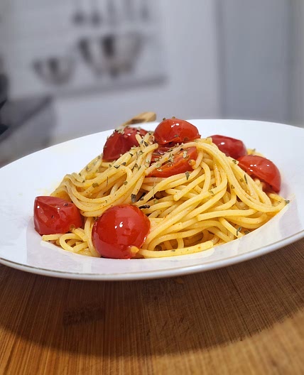 Cherry tomato pasta