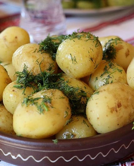 Ukrainian Dill Potatoes