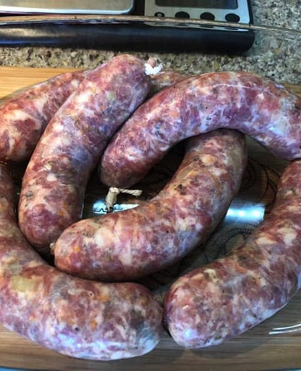 Greek Loukanika sausage recipe