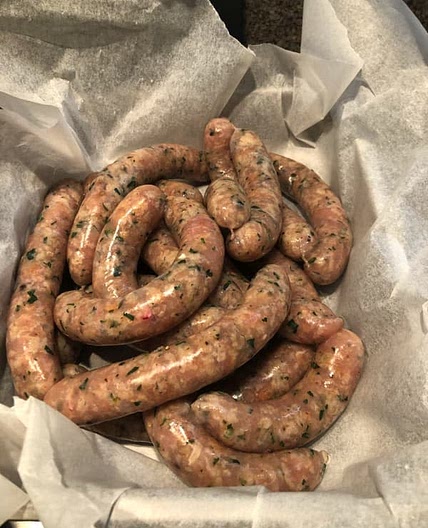 Chicken and Tarragon sausage recipe