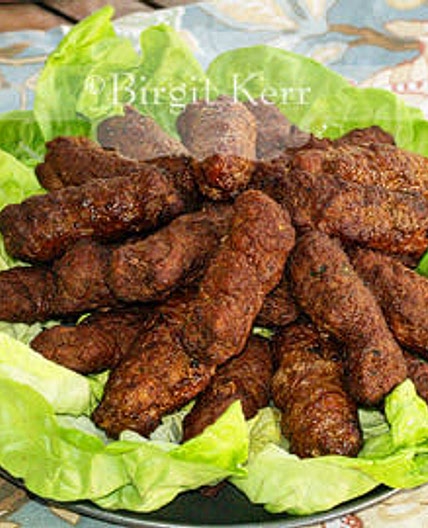Cevapcici (Balkan Sausages/Meat rolls) LC, GF, SF