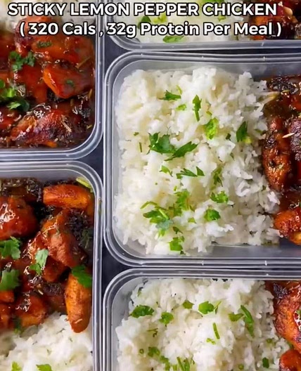 Lemon Pepper Chicken and Rice