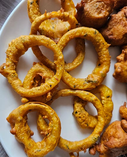 Battered Onion rings 😋