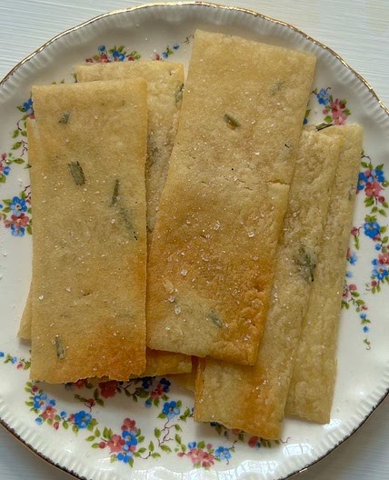 Rosemary Olive Oil Crackers