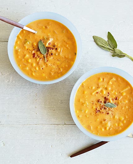 Spicy pumpkin chowder