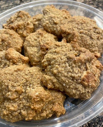Oatmeal apple muffin cookies 