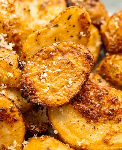 Air Fryer Parmesan Potatoes