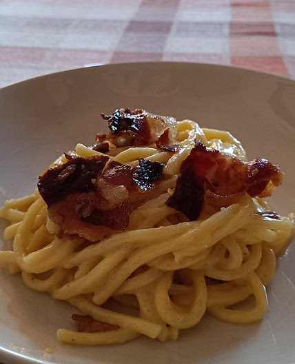 Tonnarelli alla carbonara