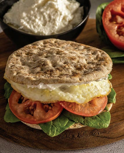 Toasted Mediterranean Sandwich
