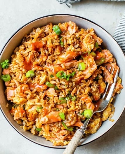 Salmon rice