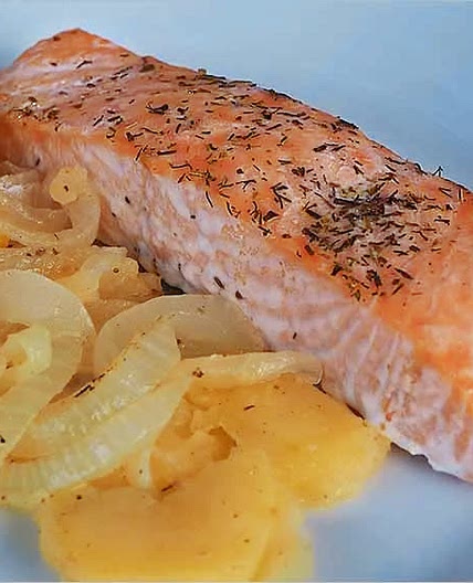 Filetes de Salmón al Horno