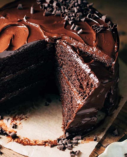 Chocolate Fudge Protein Cake